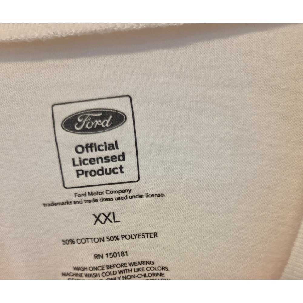 Ford Official Licensed Product Bronco 4-Wheel Drive Vintage Tee Pink -2XL - Picture 6 of 7